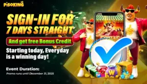 PISOKING SIGN IN BONUS